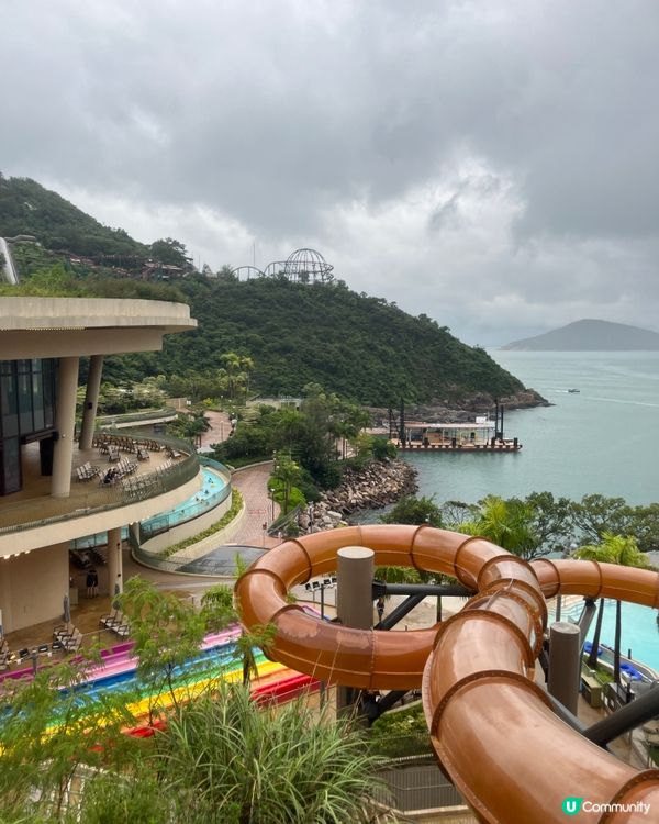 無懼紅雨定黃雨 我地都要去上水樂園玩🥳