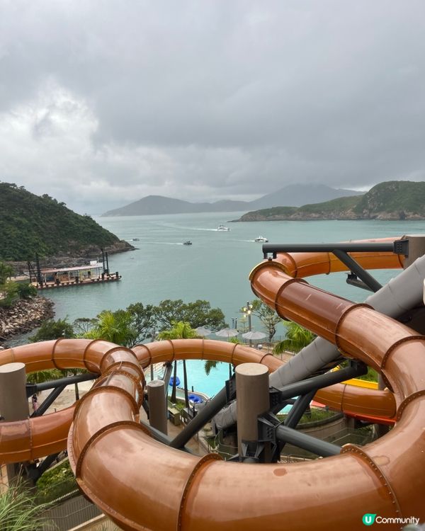 無懼紅雨定黃雨 我地都要去上水樂園玩🥳