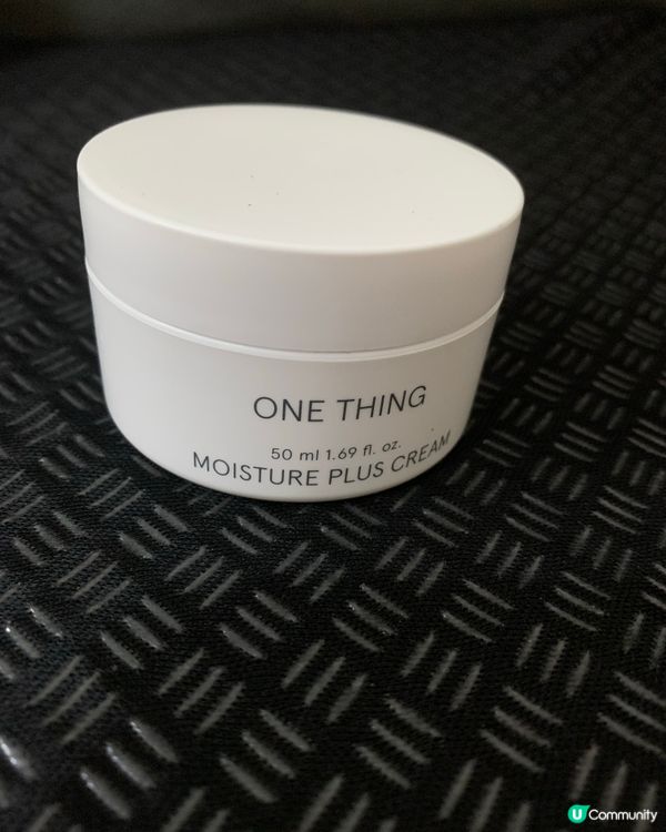 ONE THING Moisture Plus Cream
