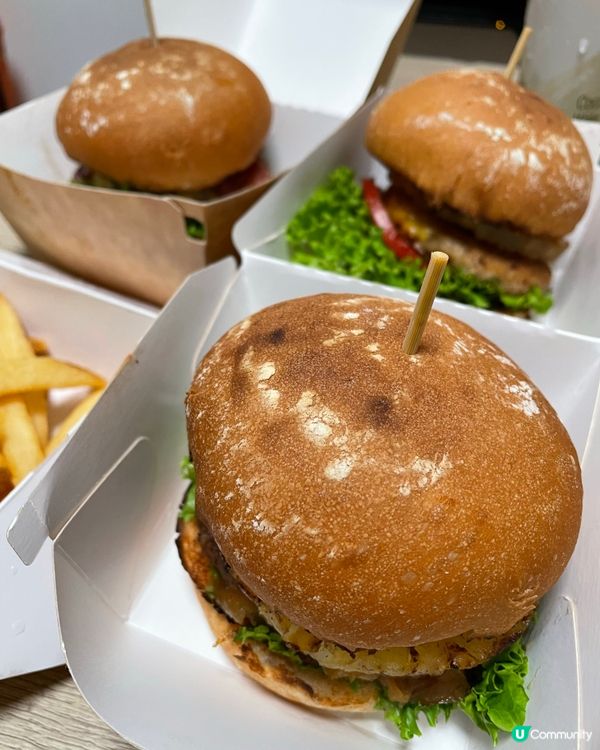 嘉寶漢堡 旺角🥳$42就有人氣🍍菠蘿雞堡 $60有套餐