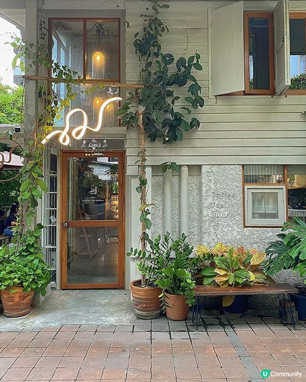 🇹🇭泰國曼谷超靚Café,超好食嘅椰子班蘭蛋糕