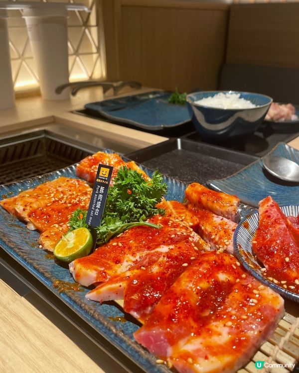 這間台灣過江龍燒肉店人氣十足,採用半自助模式,凡點套餐可另加...