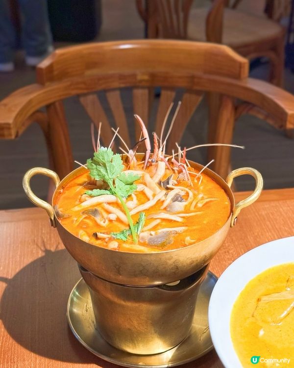 古法泰式美食💓必食足料大頭蝦冬蔭功😍