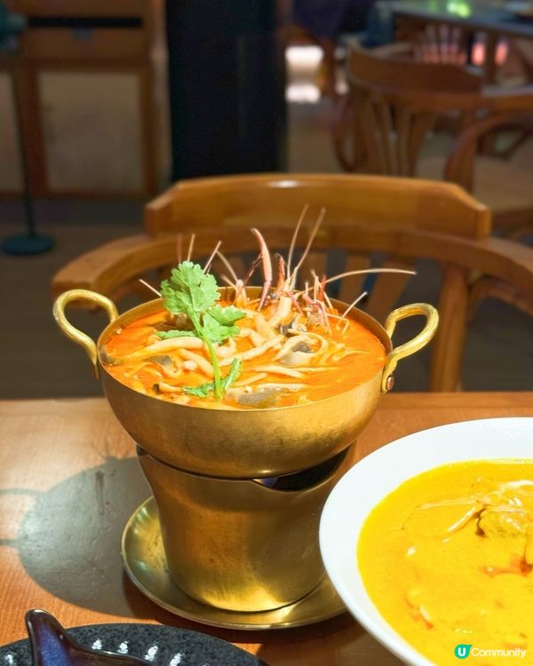 古法泰式美食💓必食足料大頭蝦冬蔭功😍