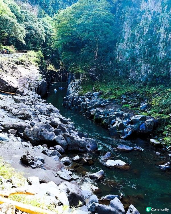 高千穗峽，小橋流水，爬船樂！🚣‍♀️🏞️
