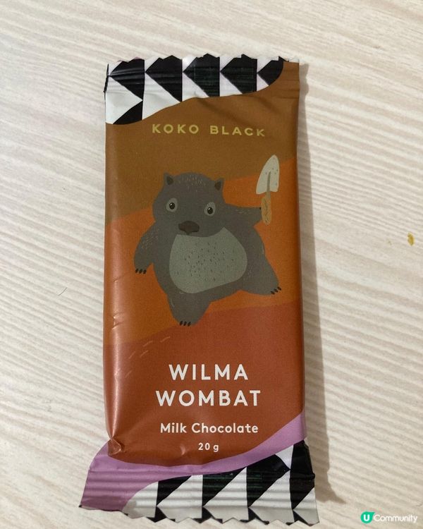 澳洲手信～超可愛袋熊朱古力