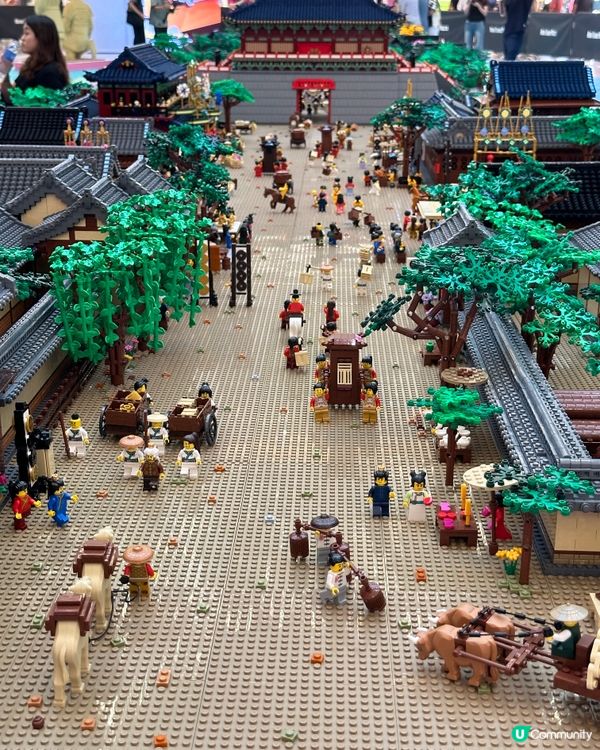全世界最大嘅《清明上河圖》樂高®立體情景模型展覽