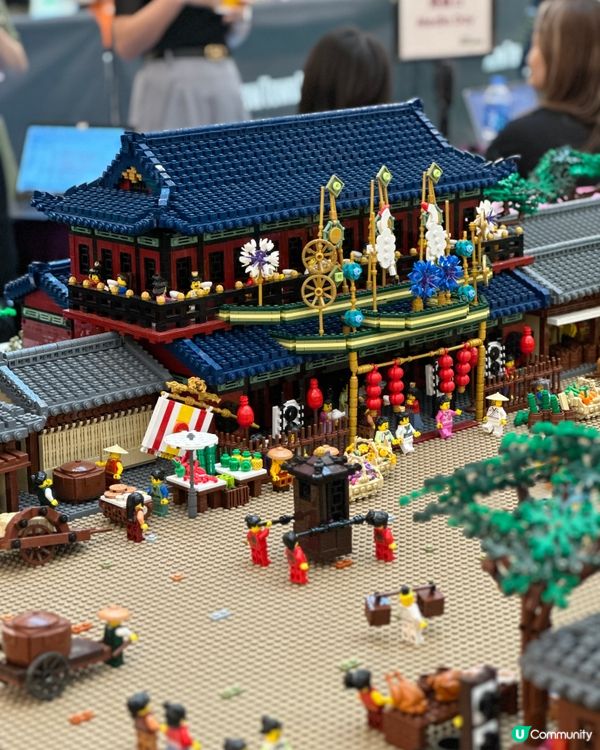 全世界最大嘅《清明上河圖》樂高®立體情景模型展覽