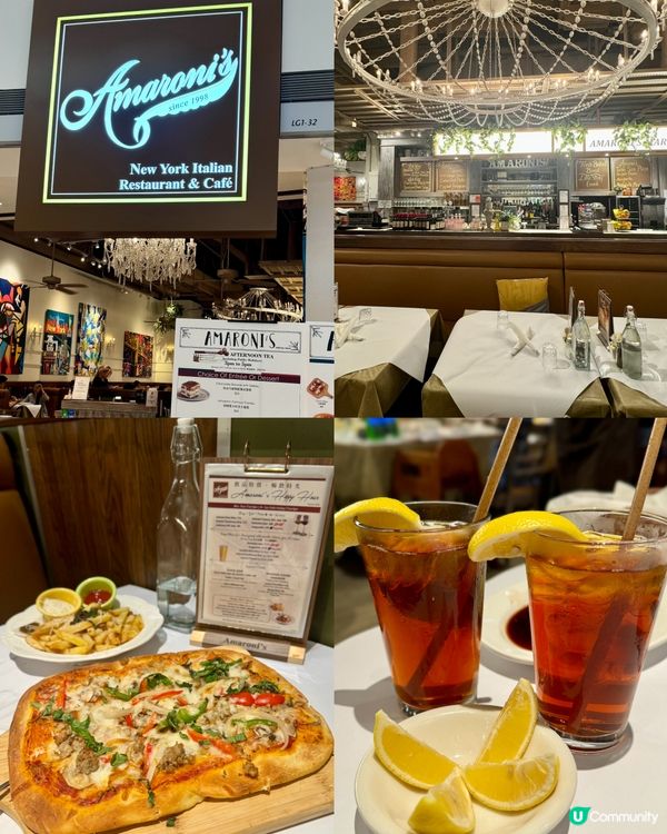 紐約意式風情餐廳 新鮮即焗Pizza✨🍕