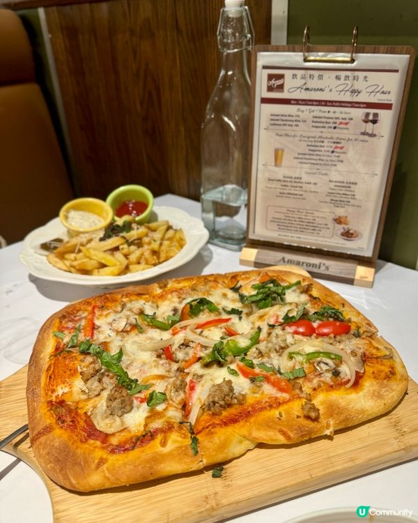 紐約意式風情餐廳 新鮮即焗Pizza✨🍕