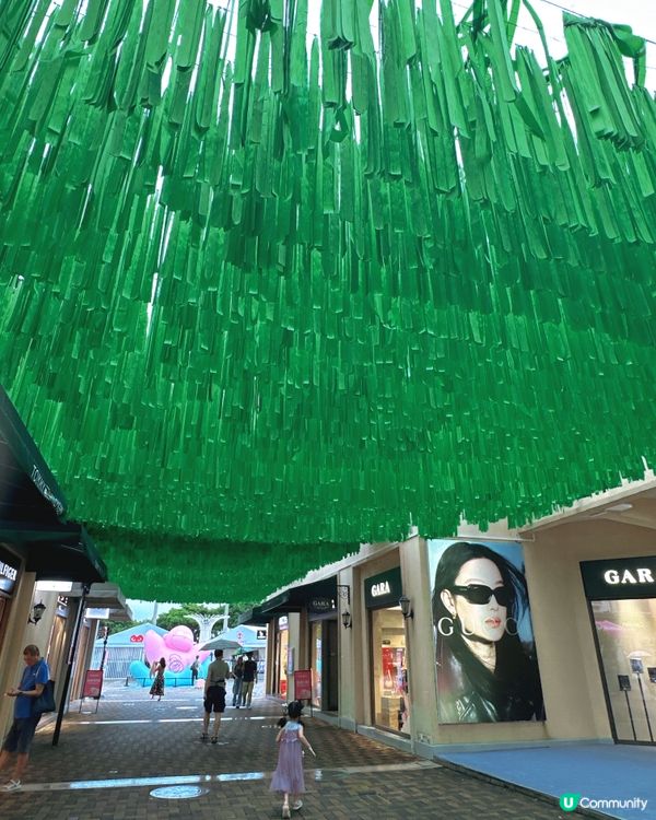 深圳購物好去處～大梅沙8號倉奧特萊斯，尋找可愛粉小胖打卡😍