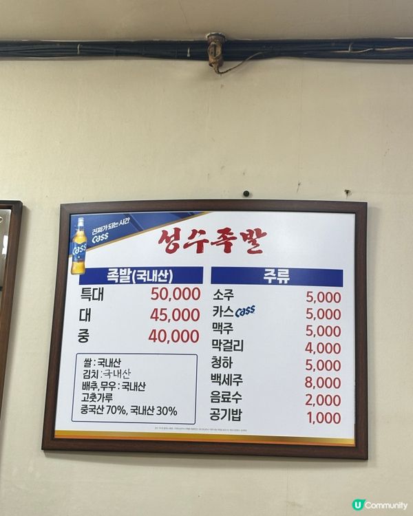 韓國首爾必試彈牙豬腳食店