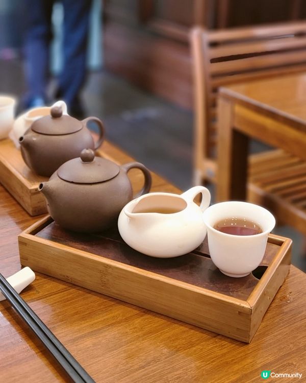 大館歎精緻素點心😋裝修擺設古色古香🫖