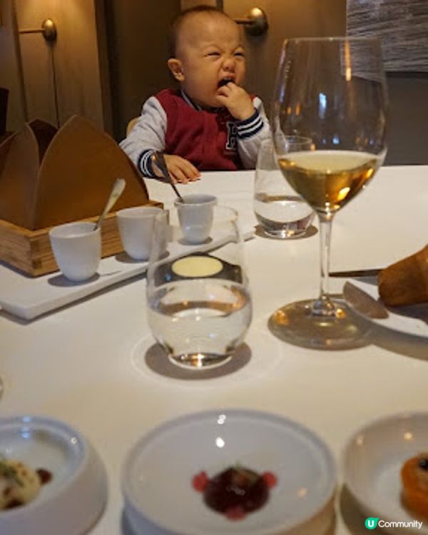 [德瑞法] 13個月嬰兒歐遊去: 帶著嬰兒吃了3小時米芝蓮二星法國菜