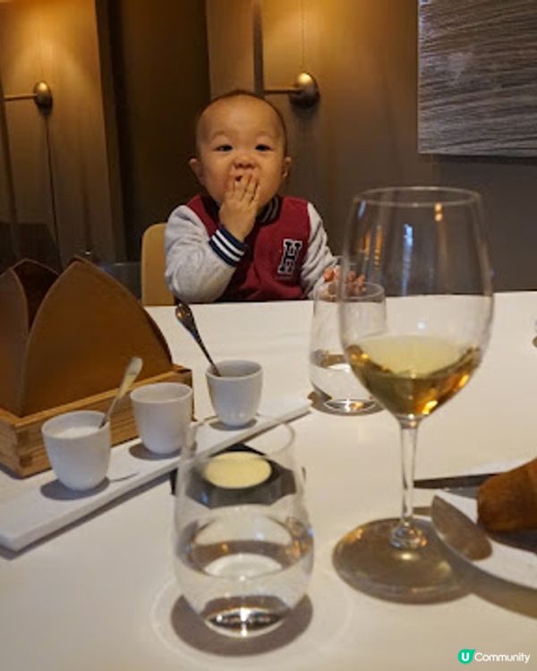 [德瑞法] 13個月嬰兒歐遊去: 帶著嬰兒吃了3小時米芝蓮二星法國菜