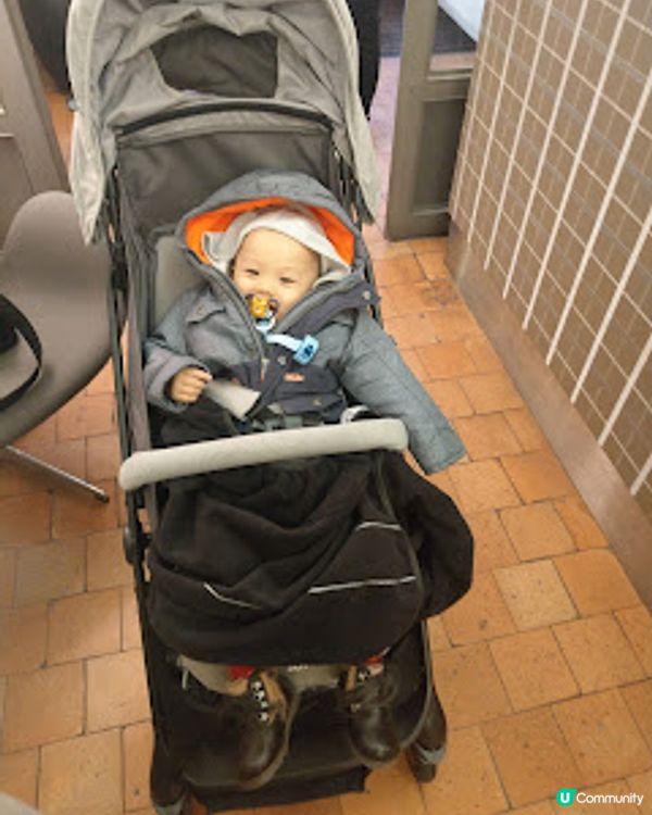 [德瑞法] 13個月嬰兒歐遊去: 瑞士抵埗。嬰兒很興奮。Zurich市中心