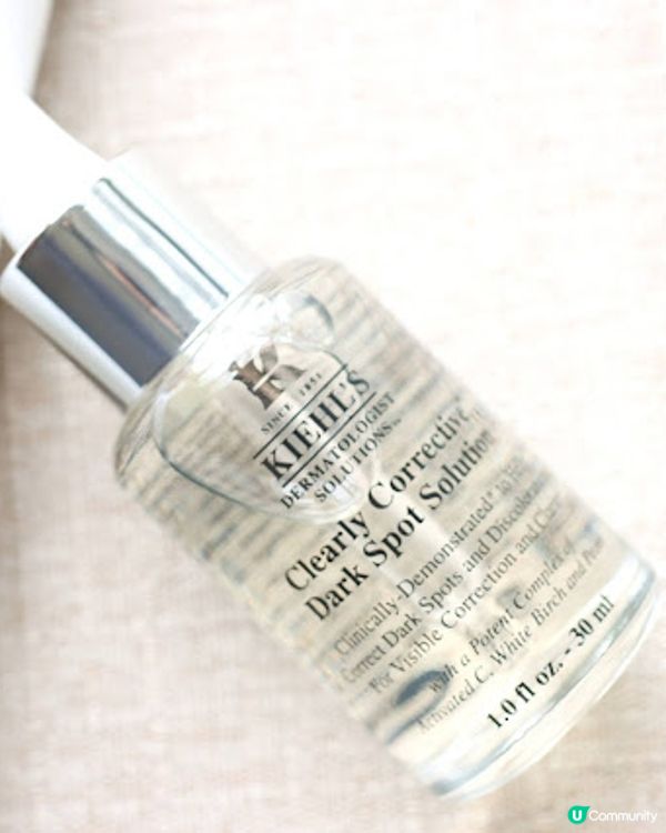 美白袪斑原來可以好簡單∥Kiehl’s醫學維C兩大皇牌私心推介