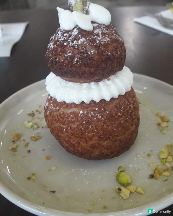 好好好好食的開心果修女泡芙