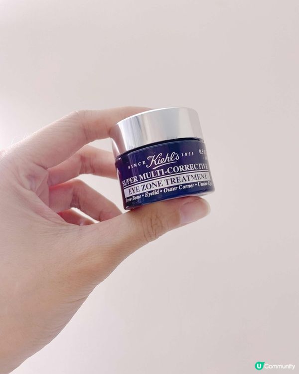 Kiehl’s 極緻全效修護系列推出身成員～ 極緻煥活全效眼霜 ～ 一瓶多效的眼霜