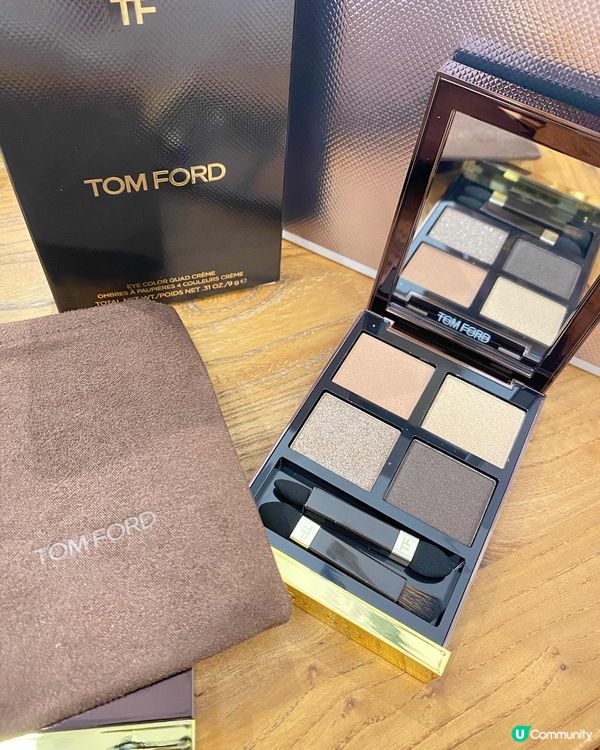 放大眼晴必備 ～ Tom Ford 高級訂製幻魅四色眼影盤 ～ 持久不暗沉
