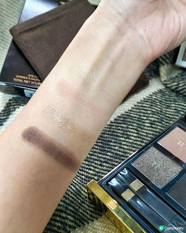放大眼晴必備 ～ Tom Ford 高級訂製幻魅四色眼影盤 ～ 持久不暗沉