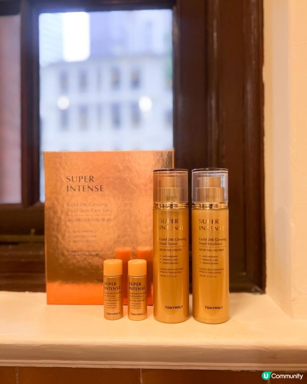 Tonymoly新品 - 蝸牛至尊修護24K純金人蔘系列