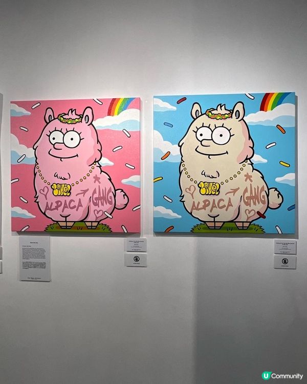 🦙🦙🦙得意！草泥馬畫展 ✨