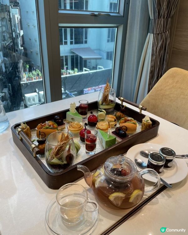 香港下午茶推薦—品 ｢蘋｣ 賞 ｢櫻｣ 下午茶