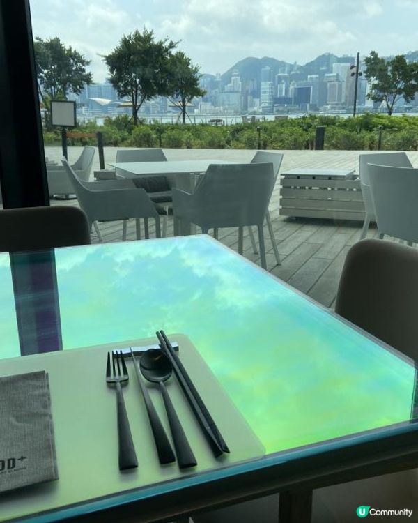 望無敵維港海景🚢嘆精緻中式點心😎西九全新中西fusion餐廳