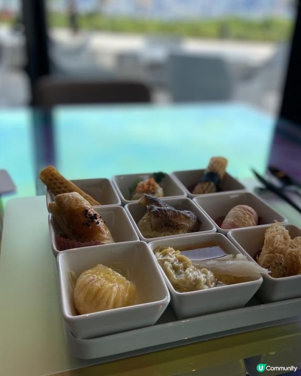 望無敵維港海景🚢嘆精緻中式點心😎西九全新中西fusion餐廳