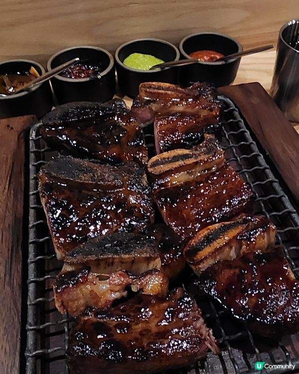 厚切牛仔骨韓燒