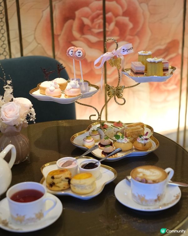 芭蕾夢幻下午茶🩰  米芝蓮星級餐廳聯乘登場！