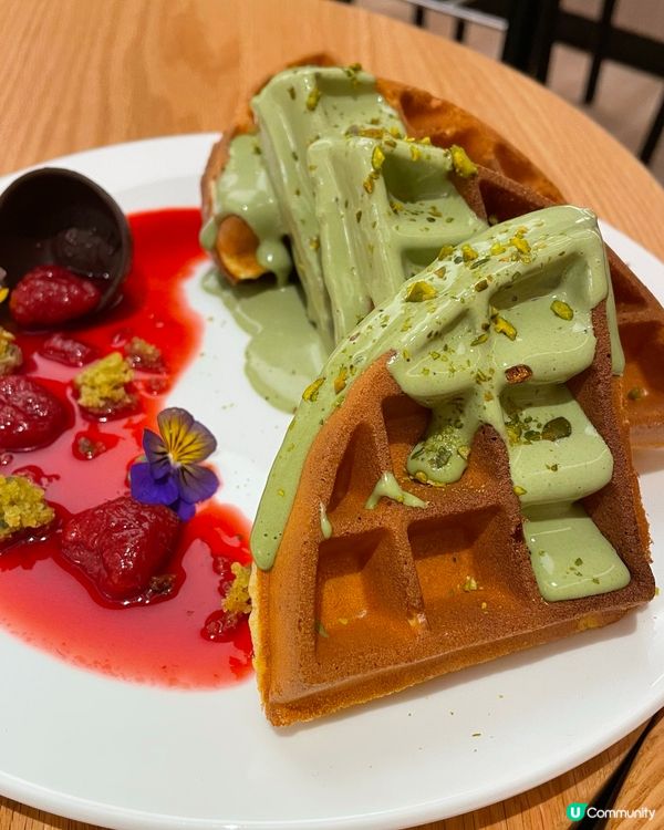 沙田新城市新開🍦綠茶北海道牛乳雪糕 🧇窩夫 正