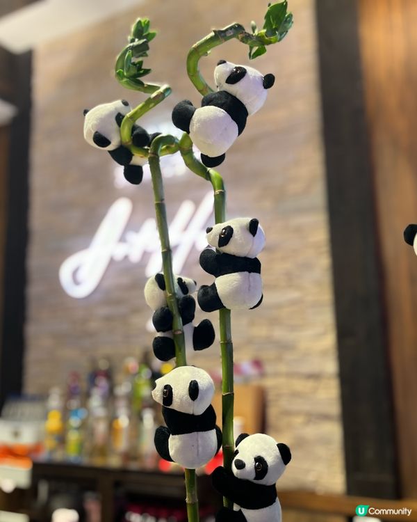 🐼福寶返屋企😭  睇戲送明信片！