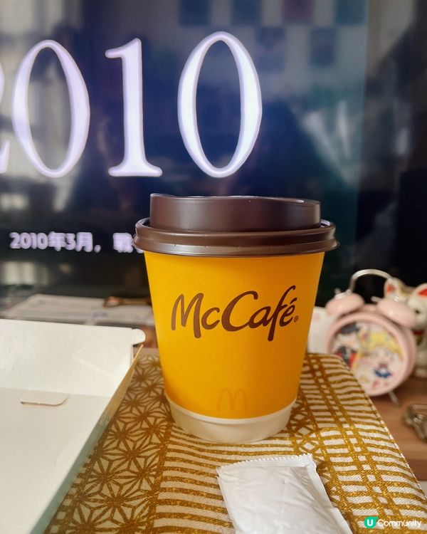 有麥當勞既早餐先係Good morning✨