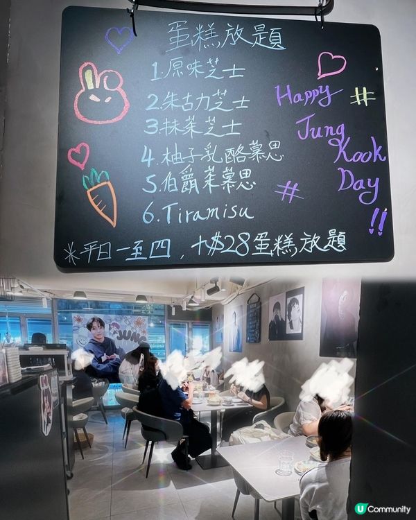 銅鑼灣韓式fusion Cafe🇰🇷 蛋糕放題滿足甜品控