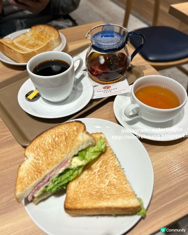 梅田 💕 阪急三番街 🫖☕️🥪 平靚正早餐