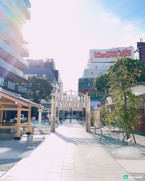 警固神社🇯🇵福岡市中心的靜謐寶地