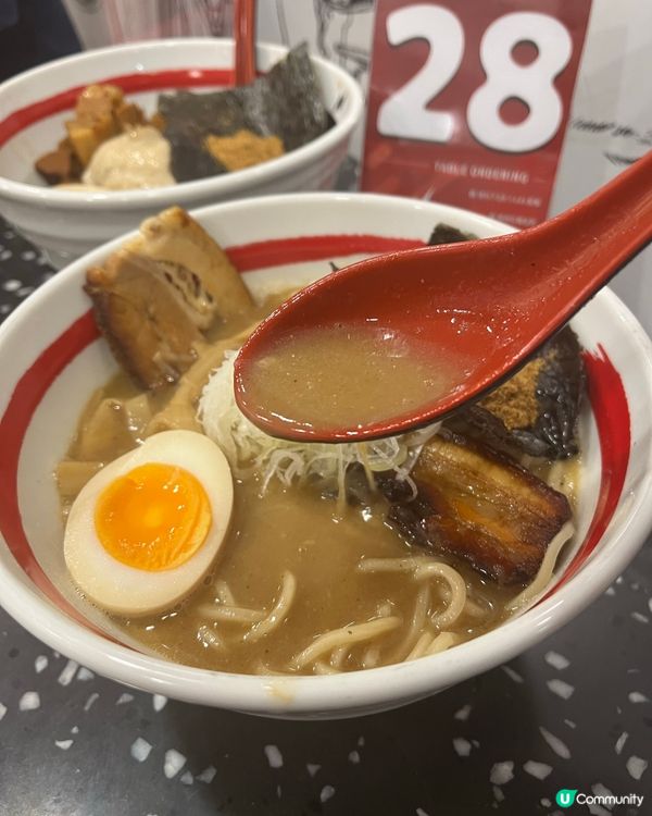 台風拉麵搬大舖·終於可以坐得舒服🤣✨