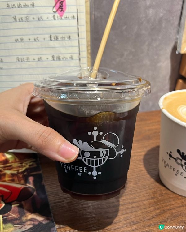 香港唯一漫畫餐牌咖啡店✨😁