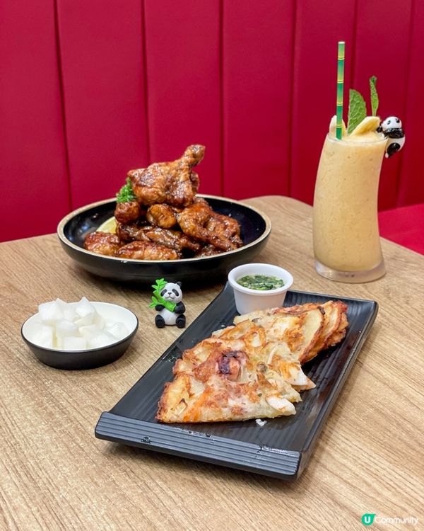 荃灣｜熊貓炸雞套餐。Goobne Chicken