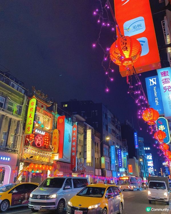 台北｜西門町街頭🚥