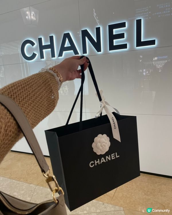 入手Chanel 24K 黑色金球WOC🤍