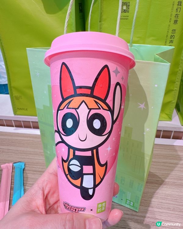 奈雪 x 飛天小女警聯盛新產品