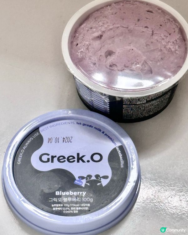 🇰🇷韓國網購希臘酸奶藍莓味
