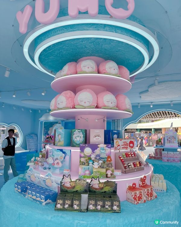 深圳快閃店！超可愛YUMO公仔任你影📸
