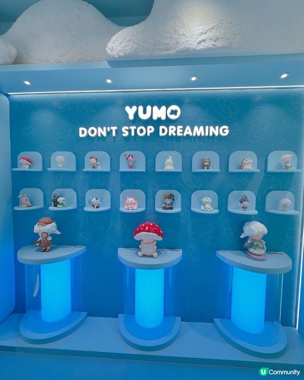 深圳快閃店！超可愛YUMO公仔任你影📸