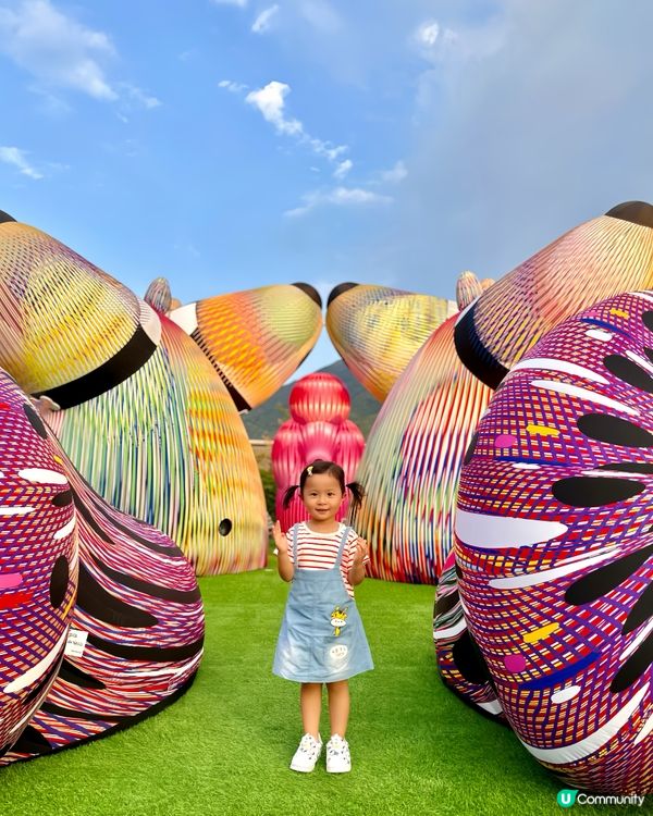 打卡好去處😍😍東涌東薈城🐶光影派對🌟