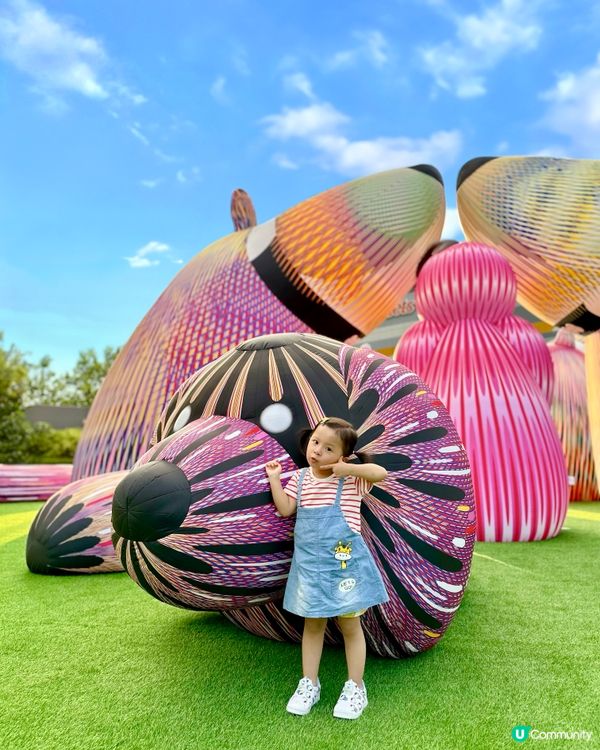 打卡好去處😍😍東涌東薈城🐶光影派對🌟