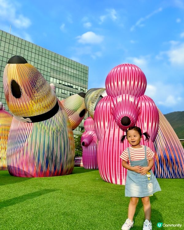 打卡好去處😍😍東涌東薈城🐶光影派對🌟